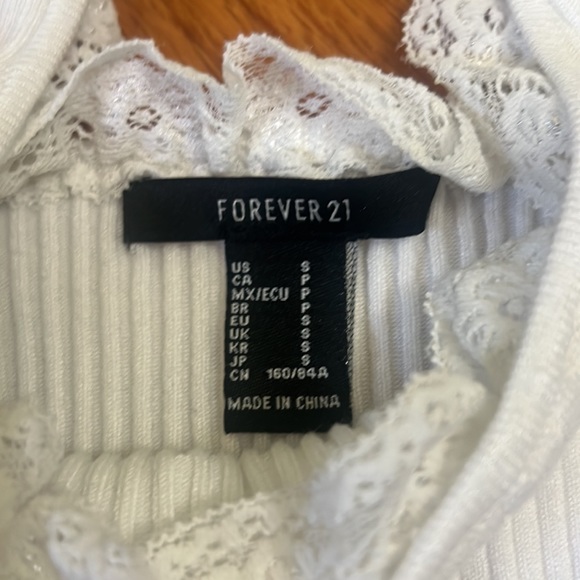 lace white tank top - Picture 2 of 3